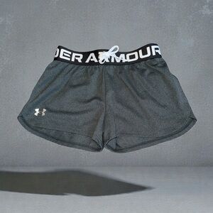 Under Armour Girls Athletic Shorts (Youth Small) NEW
